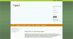 Desktop Screenshot of mavericktrailstownhomes.com